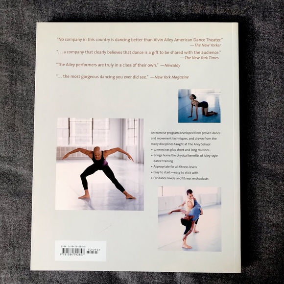 ++2 for $20++ Alvin Ailey Dance Moves! Exercise Book - Picture 2 of 3